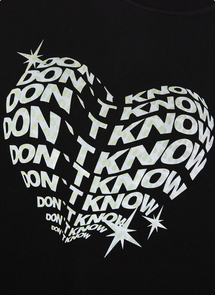 "DON'T KNOW" HOODIES