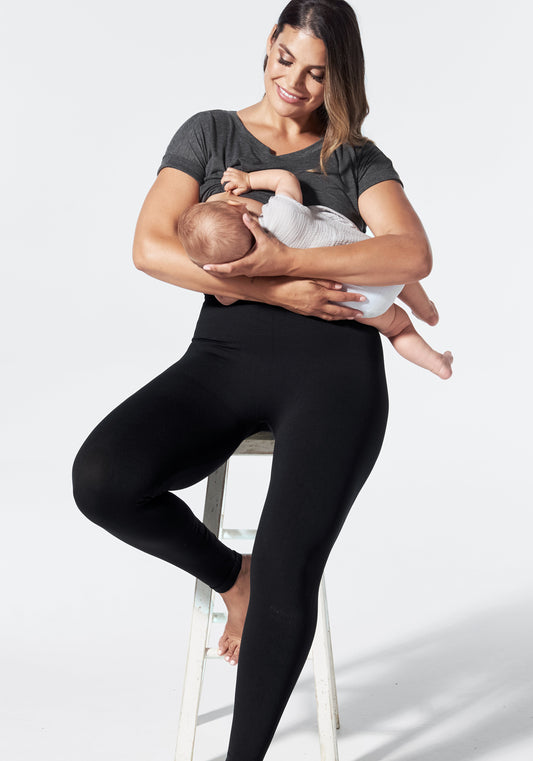 High waist postpartum care shaping pants