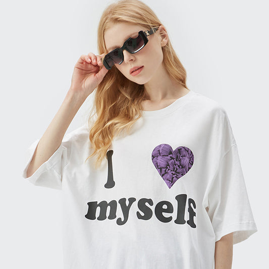 "I LOVE MYSEIF" T-SHIRT