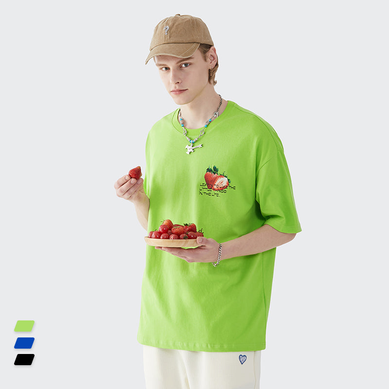 "STRAWBERRY PAINTNG" T-SHIRT