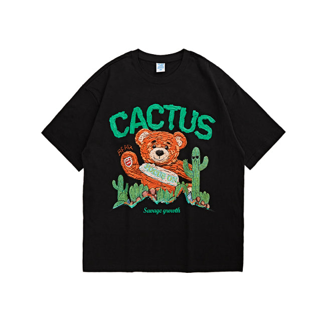 "CACTUS BEARS"  T-SHIRT